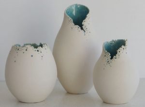Eartheware pierced pots. £18-£26