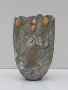 Granite Pot. Ht. 8